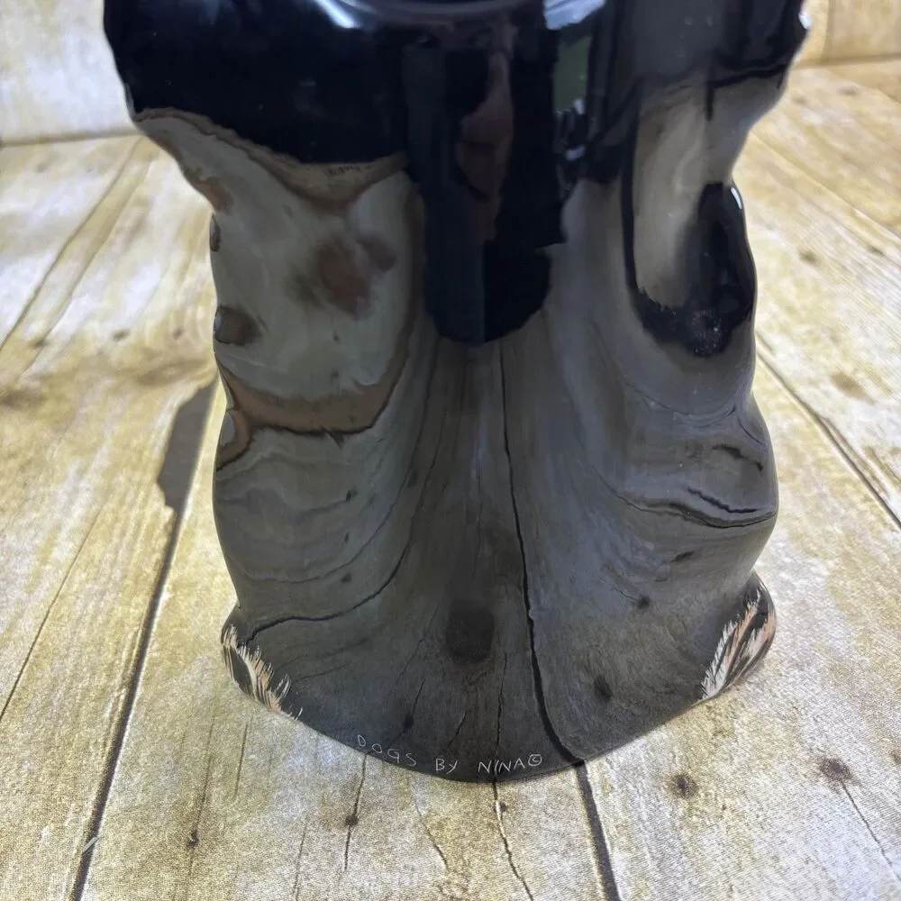Dogs By Nina Lyman Vase Yorkie 8